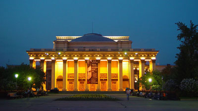 Ночной Оперный в Новосибирске